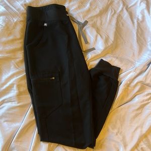 Fig scrub jogger pants